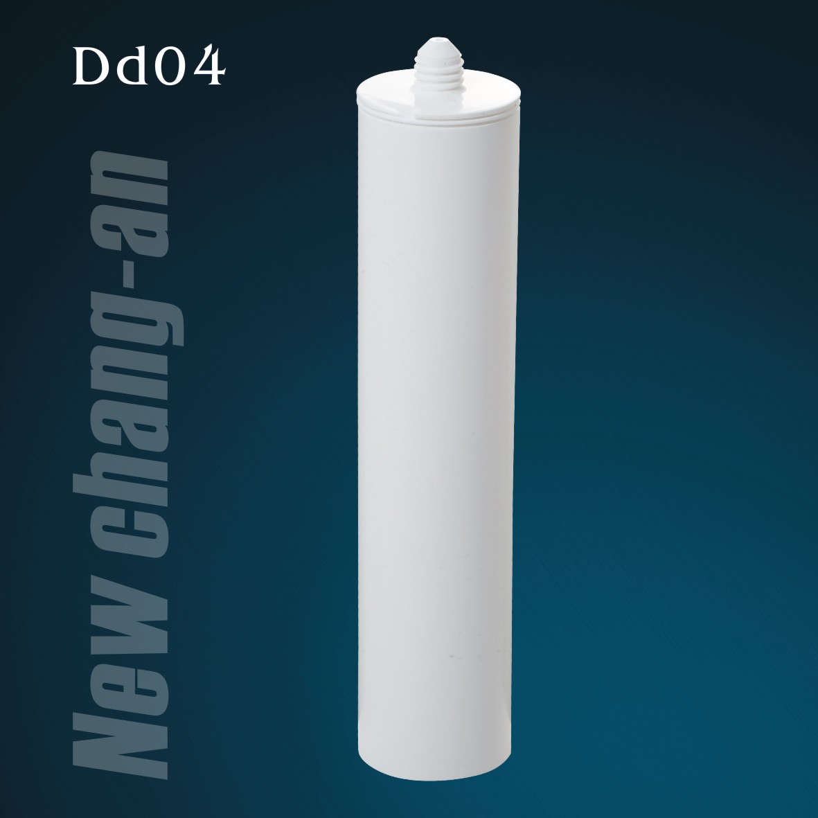 300ml leere HDPE-Plastikpatrone für Silikon-Dichtungsmittel Dd04