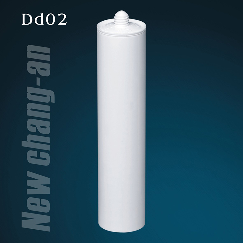 300ml leere HDPE-Plastikpatrone für Silikon-Dichtungsmittel Dd02